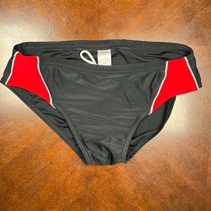 Unbranded Red/Black Swim Brief